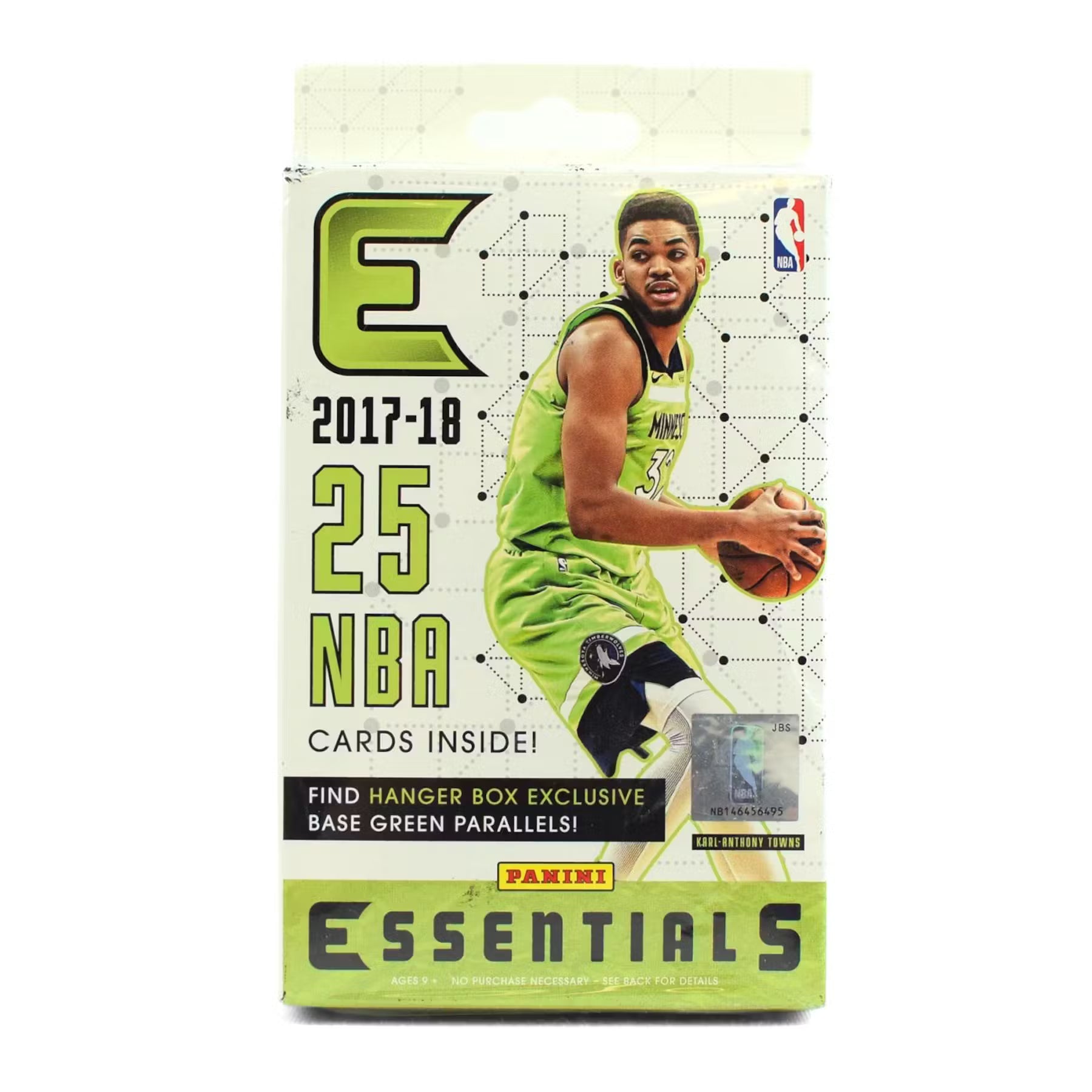 1718basketballessentials2boxfront_jpg 2017/18 Panini Essentials Basketball Hanger Box - Image 1