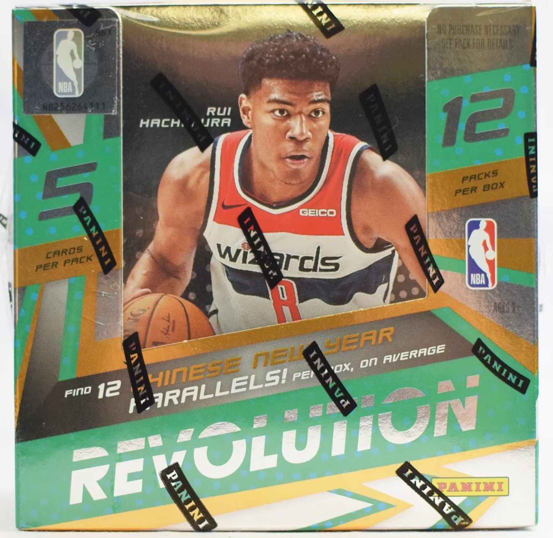 19_pan_bkb_cny_b_f_jpg 2019/20 Panini Revolution Chinese New Year Basketball 8-Box Case - Image 1