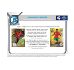2022 Bowman Chrome Road to UEFA Under 21 European Championship Soccer Hobby 12-Box Case
