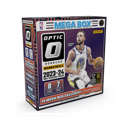 2023-24 Panini Donruss Optic Basketball Hobby Mega Box (Hyper Green)
