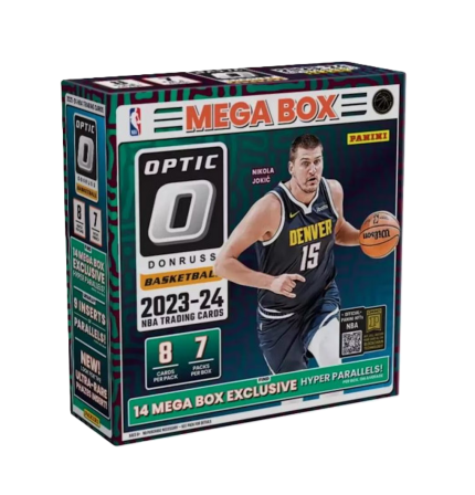 2023-24 Panini Donruss Optic Basketball Mega Box (Hyper Pink Prizms)
