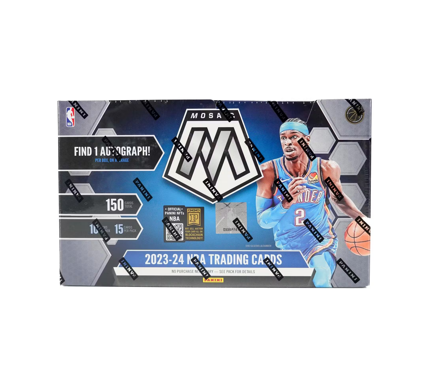2023-24PaniniMosaicBasketballHobbyBox 2023-24 Panini Mosaic Basketball Hobby Box - Image 1