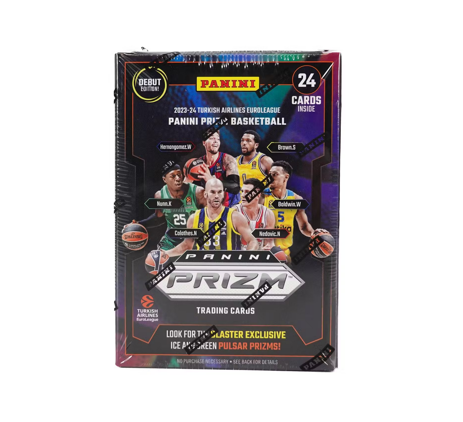 2023-24PaniniPrizmTurkishAirlinesEuroLeagueBasketballBlasterBox 2023-24 Panini Prizm Turkish Airlines EuroLeague Basketball Blaster Box - Image 1