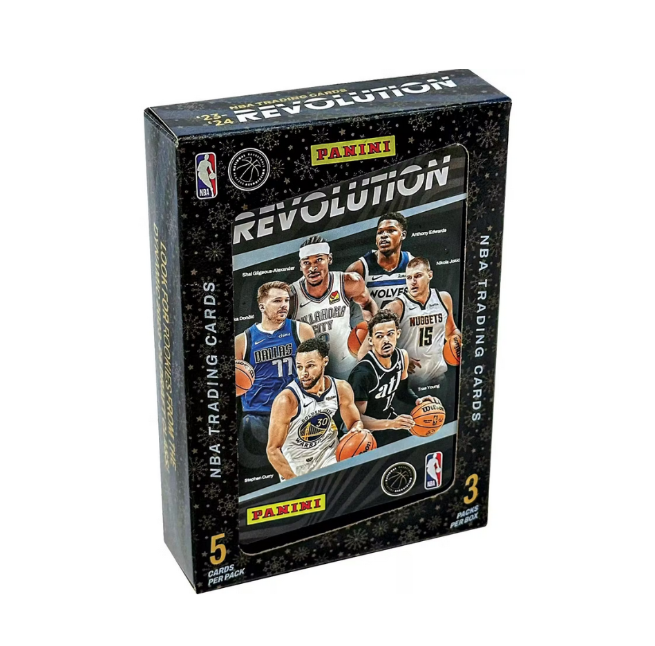 2023-24PaniniRevolutionBasketballWinterTin1 2023-24 Panini Revolution Basketball Winter Tin - Image 1