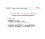 2023-24 Topps Chrome Basketball Blaster Box - Image 3