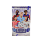 2023-24 Topps Chrome UEFA Club Competitions Soccer Hobby 12-Box Case