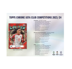 2023-24 Topps Chrome UEFA Club Competitions Soccer Hobby Jumbo Box - Image 4