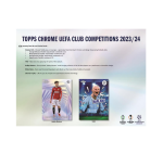 2023-24 Topps Chrome UEFA Club Competitions Soccer Hobby Jumbo Box - Image 5