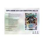 2023-24 Topps Chrome UEFA Club Competitions Soccer Hobby Jumbo Box - Image 7