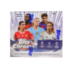 2023-24 Topps Chrome UEFA Club Competitions Soccer Hobby Jumbo Box