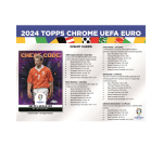2023-24 Topps Chrome UEFA EURO Soccer Hobby Box - Image 3
