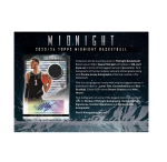 2023-24 Topps Midnight Basketball Hobby 12-Box Case - Image 4