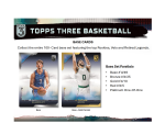 2023-24 Topps Three Basketball Hobby 5-Box Case - Image 5