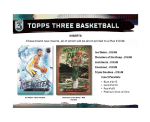 2023-24 Topps Three Basketball Hobby 5-Box Case - Image 6