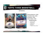 2023-24 Topps Three Basketball Hobby 5-Box Case - Image 8