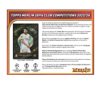 2023-24 Topps UEFA Club Competitions Merlin Chrome Soccer Hobby 12-Box Case - Image 4