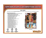 2023-24 Topps UEFA Club Competitions Merlin Chrome Soccer Hobby 12-Box Case - Image 5