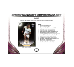 2023-24 Topps UEFA Women's Champions League Chrome Soccer Hobby Box - Image 3