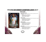 2023-24 Topps UEFA Women's Champions League Chrome Soccer Hobby Box - Image 4