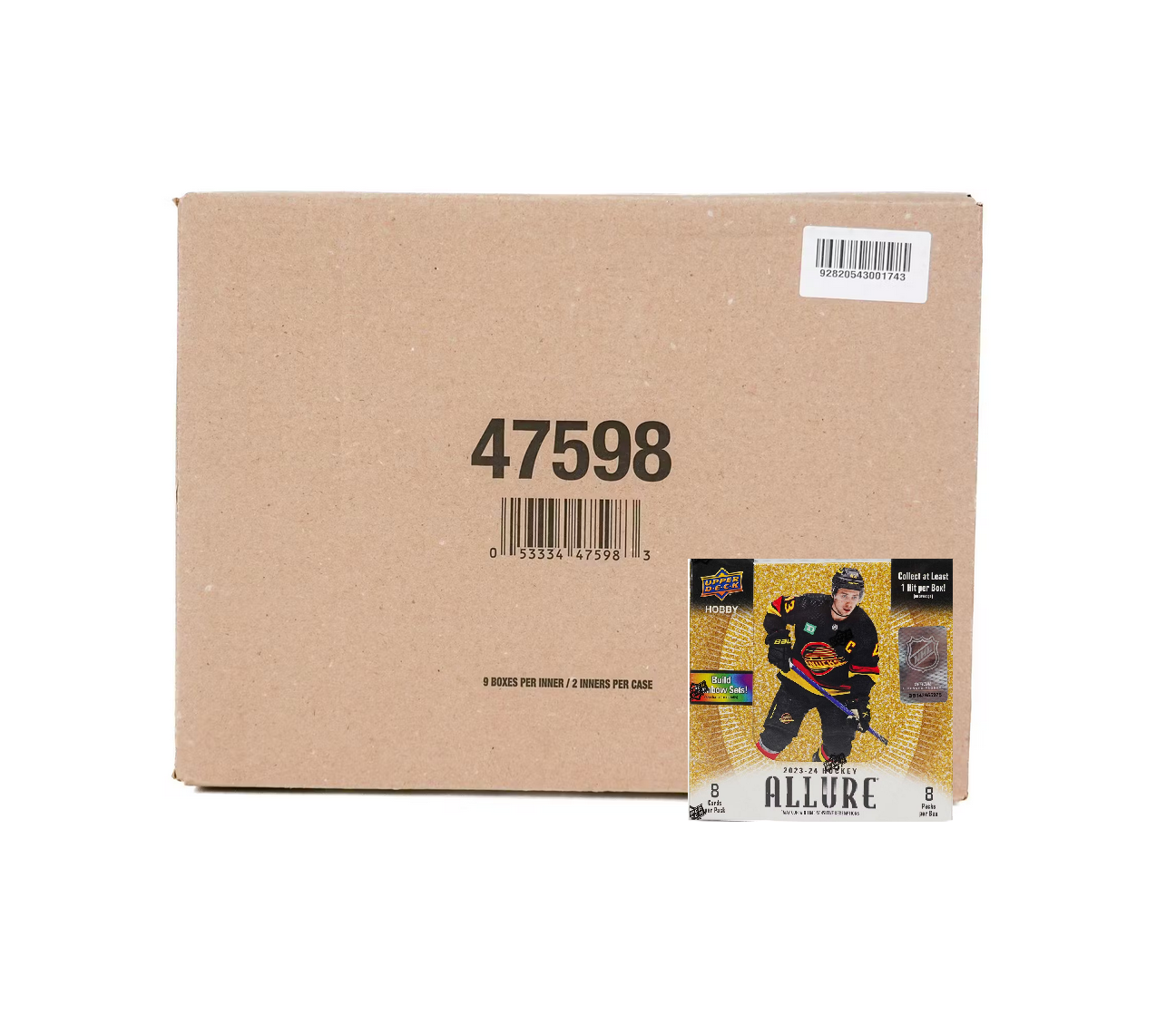 2023-24UpperDeckAllureHockeyHobby18-BoxCase2 2023-24 Upper Deck Allure Hockey Hobby 18-Box Case - Image 1
