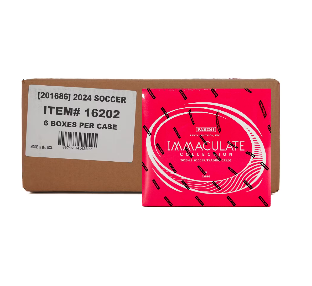 2023-24_Panini_Immaculate_Soccer_Hobby_6-Box_Case2 2023-24 Panini Immaculate Soccer Hobby 6-Box Case - Image 1