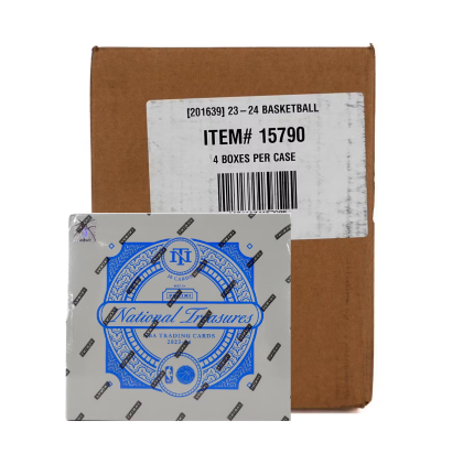 2023-24 Panini National Treasures Basketball Hobby 4-Box Case