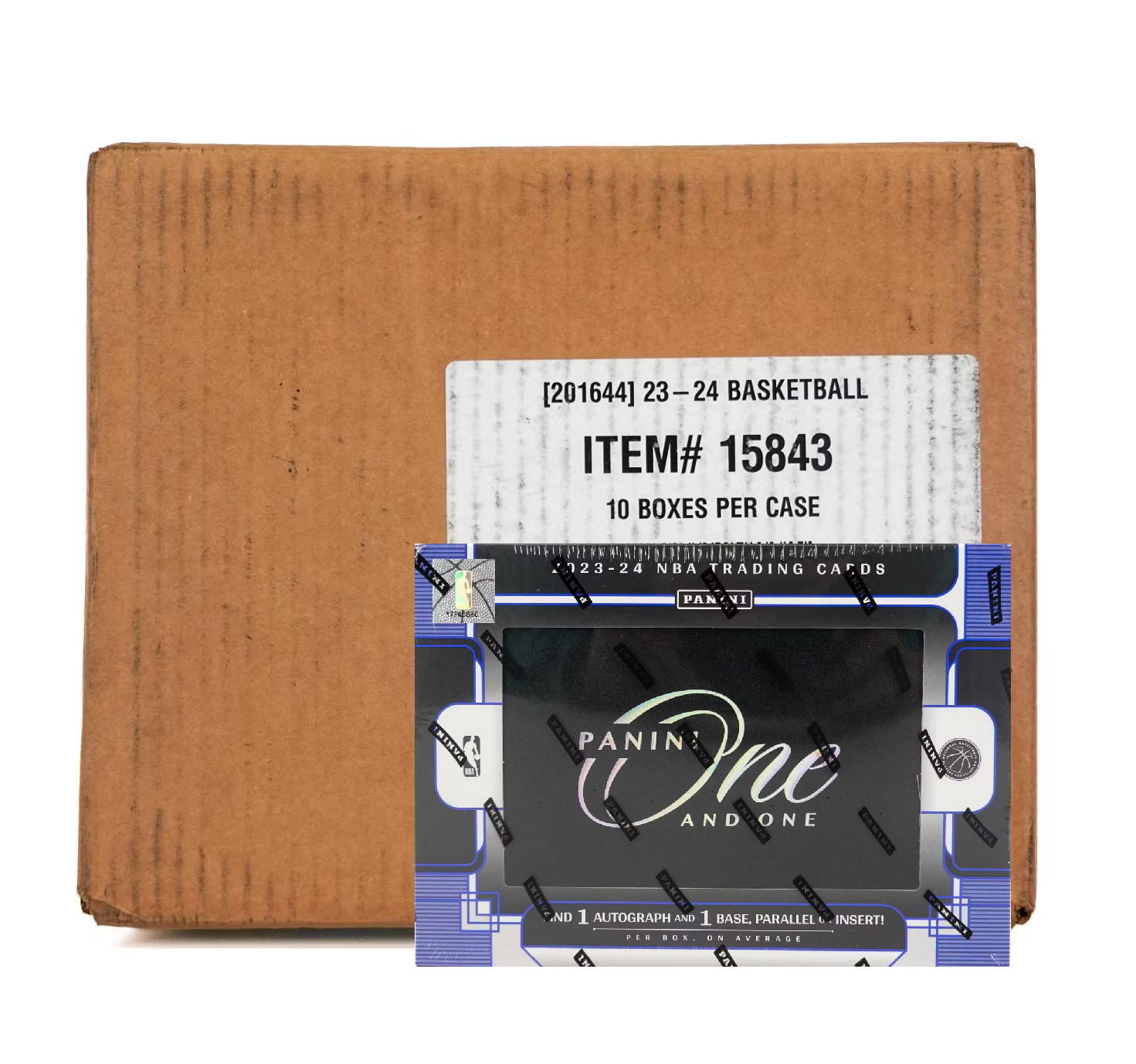 2023-24_Panini_One_One_Basketball_Hobby_10-Box_Case2 2023-24 Panini One & One Basketball Hobby 10-Box Case - Image 1