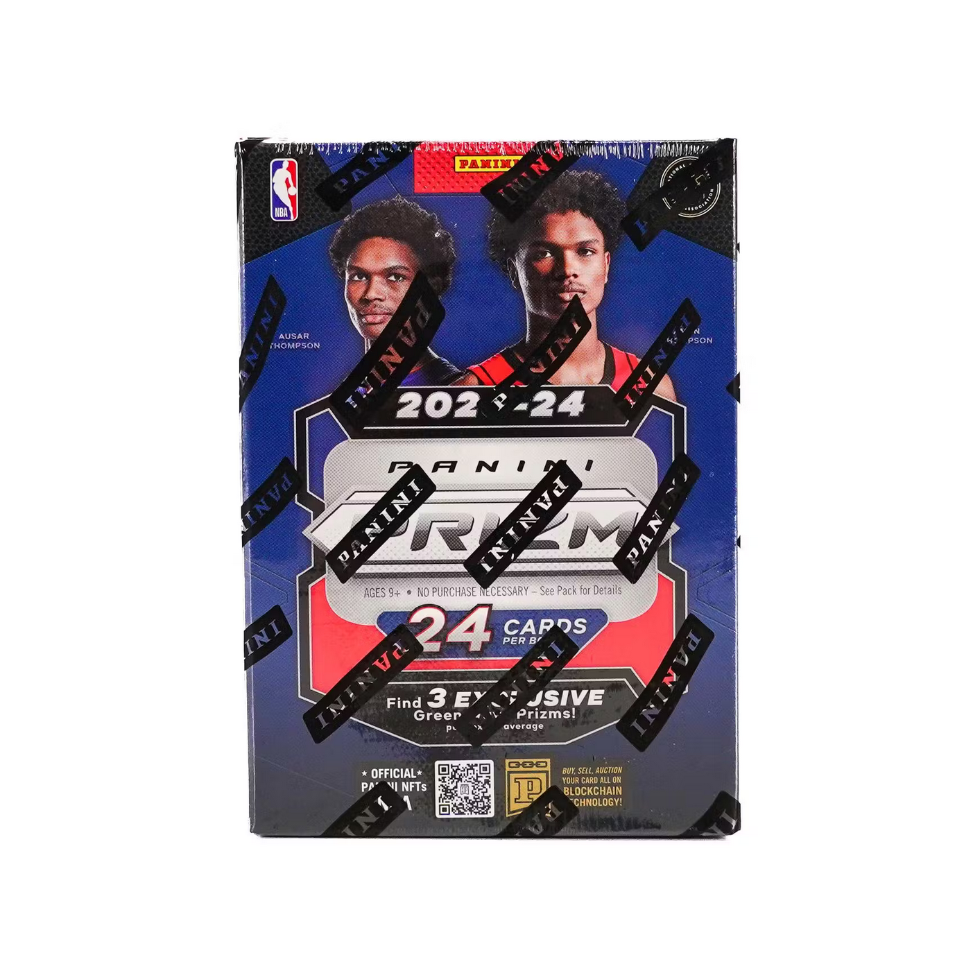 2023-24_Panini_Prizm_Basketball_Blaster_Box_Green_Wave_Prizm 2023-24 Panini Prizm Basketball Blaster Box (Green Wave Prizm) - Image 1