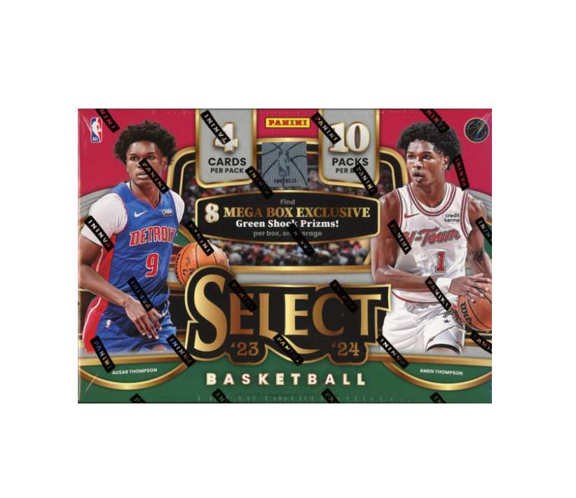2023-24_Panini_Select_Basketball_Mega_Box_Green_Shock_Prizm_a2367107-b86a-486a-96b1-447d72780bad 2023-24 Panini Select Basketball Mega Box (Green Shock Prizms ) - Image 1