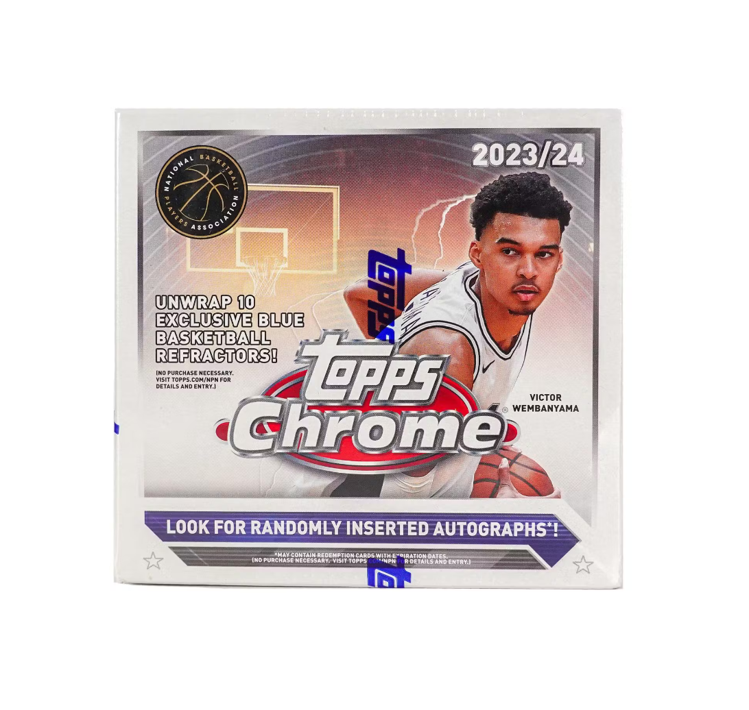 2023-24_Topps_Chrome_Basketball_Mega_Box 2023-24 Topps Chrome Basketball Mega Box - Image 1