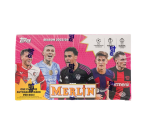 2023-24 Topps UEFA Club Competitions Merlin Chrome Soccer Hobby 12-Box Case - Image 2