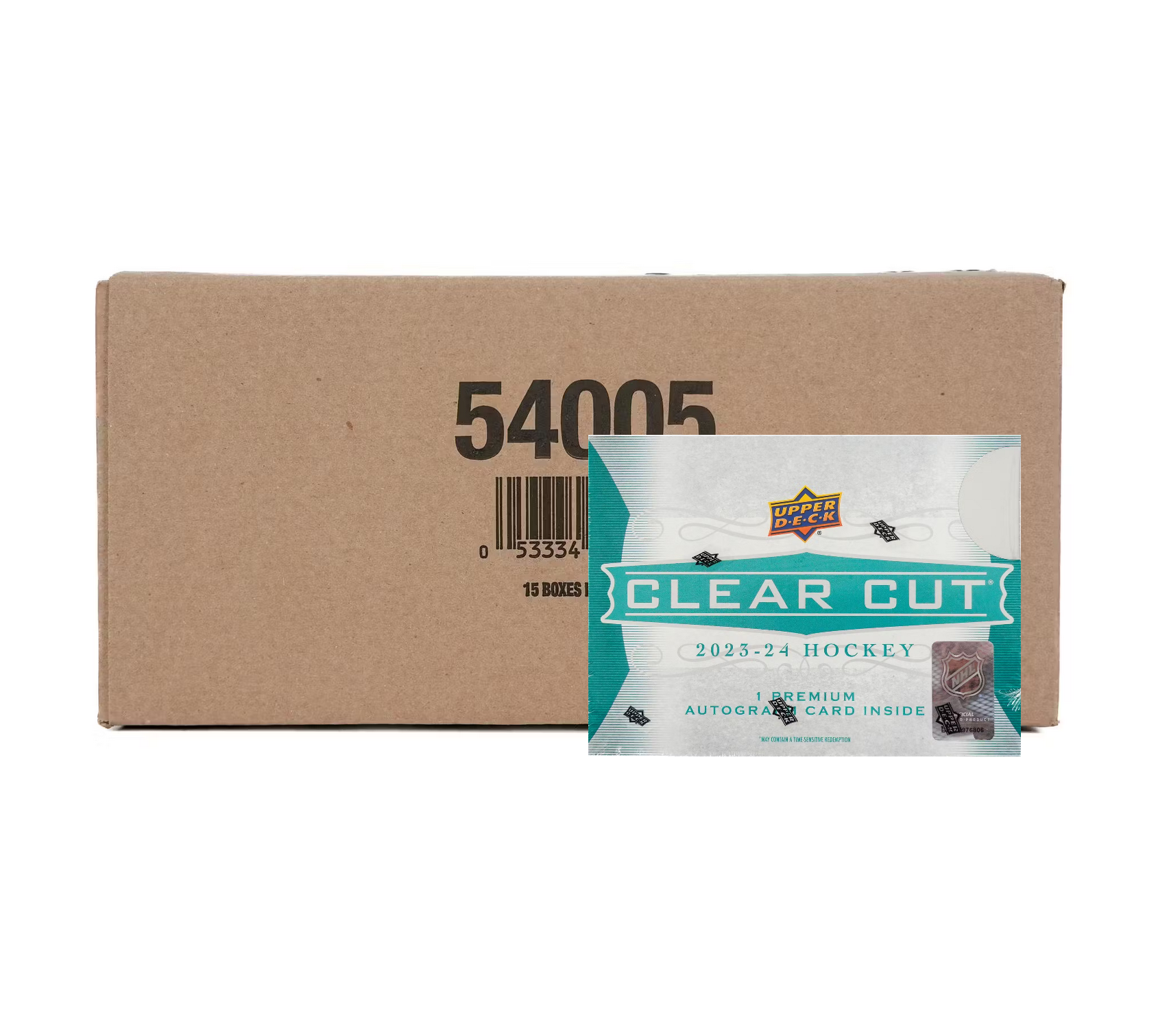 2023-24_Upper_Deck_Clear_Cut_Hockey_Hobby_15-Box_Case2 2023-24 Upper Deck Clear Cut Hockey Hobby 15-Box Case - Image 1