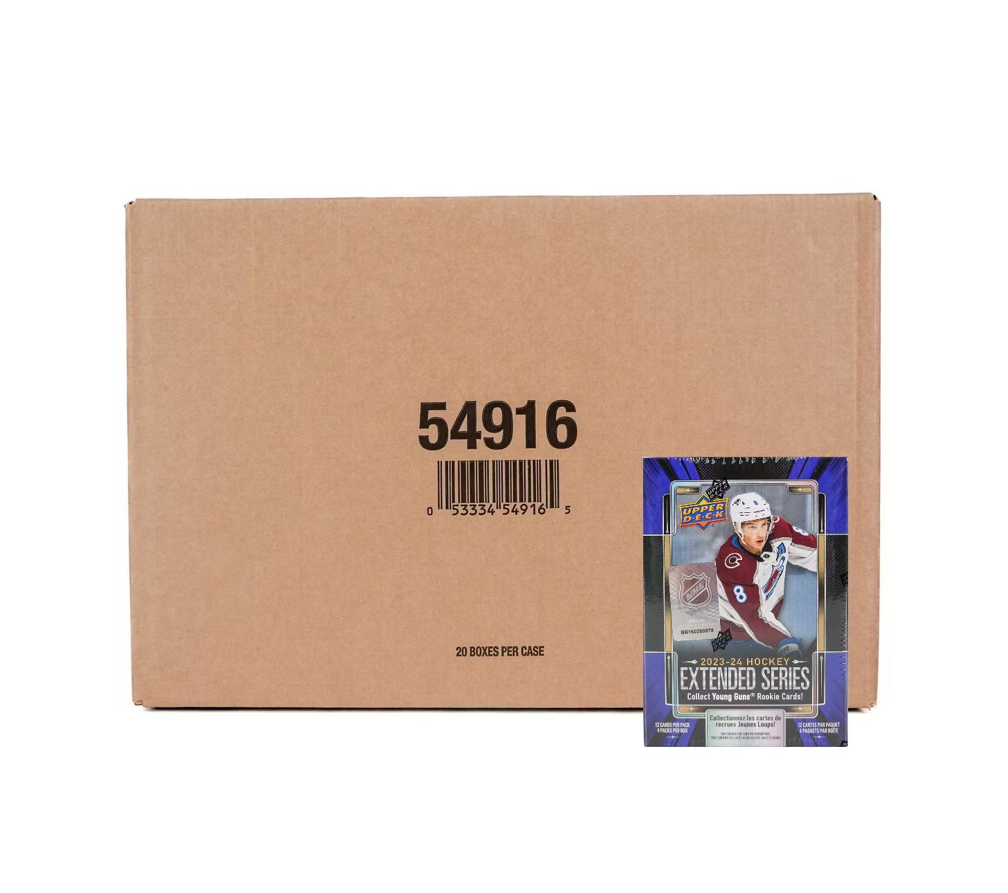 2023-24_Upper_Deck_Extended_Series_Hockey_Blaster_20-Box_Case2 2023-24 Upper Deck Extended Series Hockey Blaster 20-Box Case - Image 1