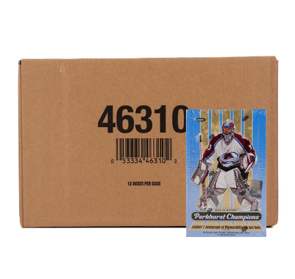 2023-24 Upper Deck Parkhurst Champions Hockey Hobby 12-Box Case