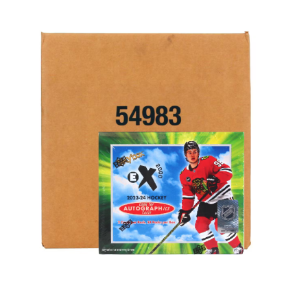 2023-24 Upper Deck Skybox E-X 2000 Hockey 12-Box Case