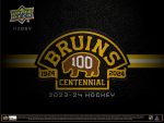 2023-24 Upper Deck Boston Bruins Centennial Hockey Hobby Box - Image 2