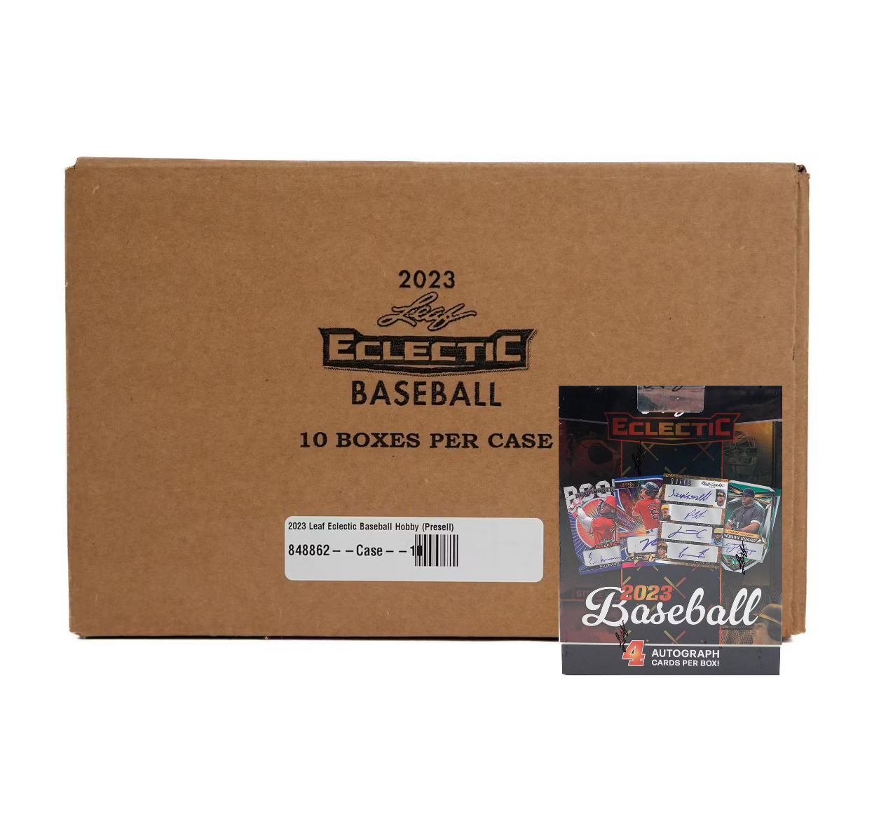 2023LeafEclecticBaseball10-BoxCase2 2023 Leaf Eclectic Baseball 10-Box Case - Image 1