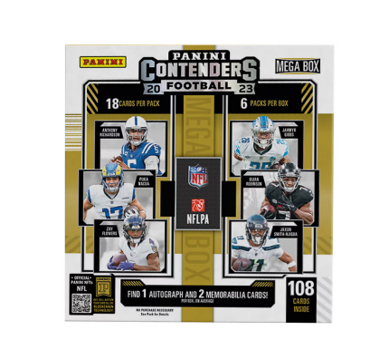 2023 Panini Contenders Football Mega Box (Teal Parallels)