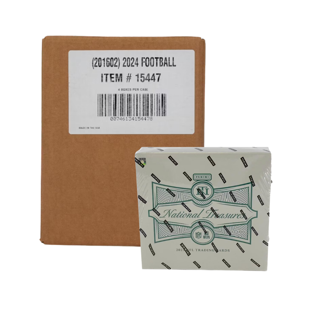 2023_Panini_National_Treasures_Football_4-Box_Hobby_Case 2023 Panini National Treasures Football Hobby 4-Box Case - Image 1