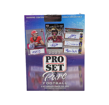 2023 Leaf Pro Set Pure Football Box