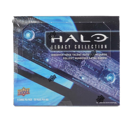 2023 Upper Deck Halo Legacy Collection Hobby Box