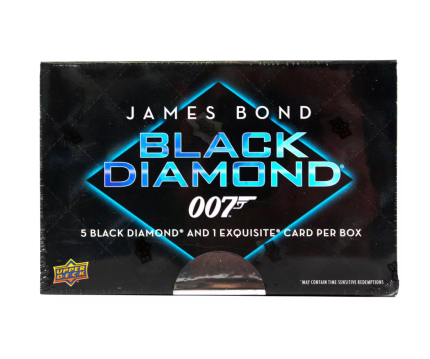2023 Upper Deck James Bond 007 Black Diamond Hobby Box