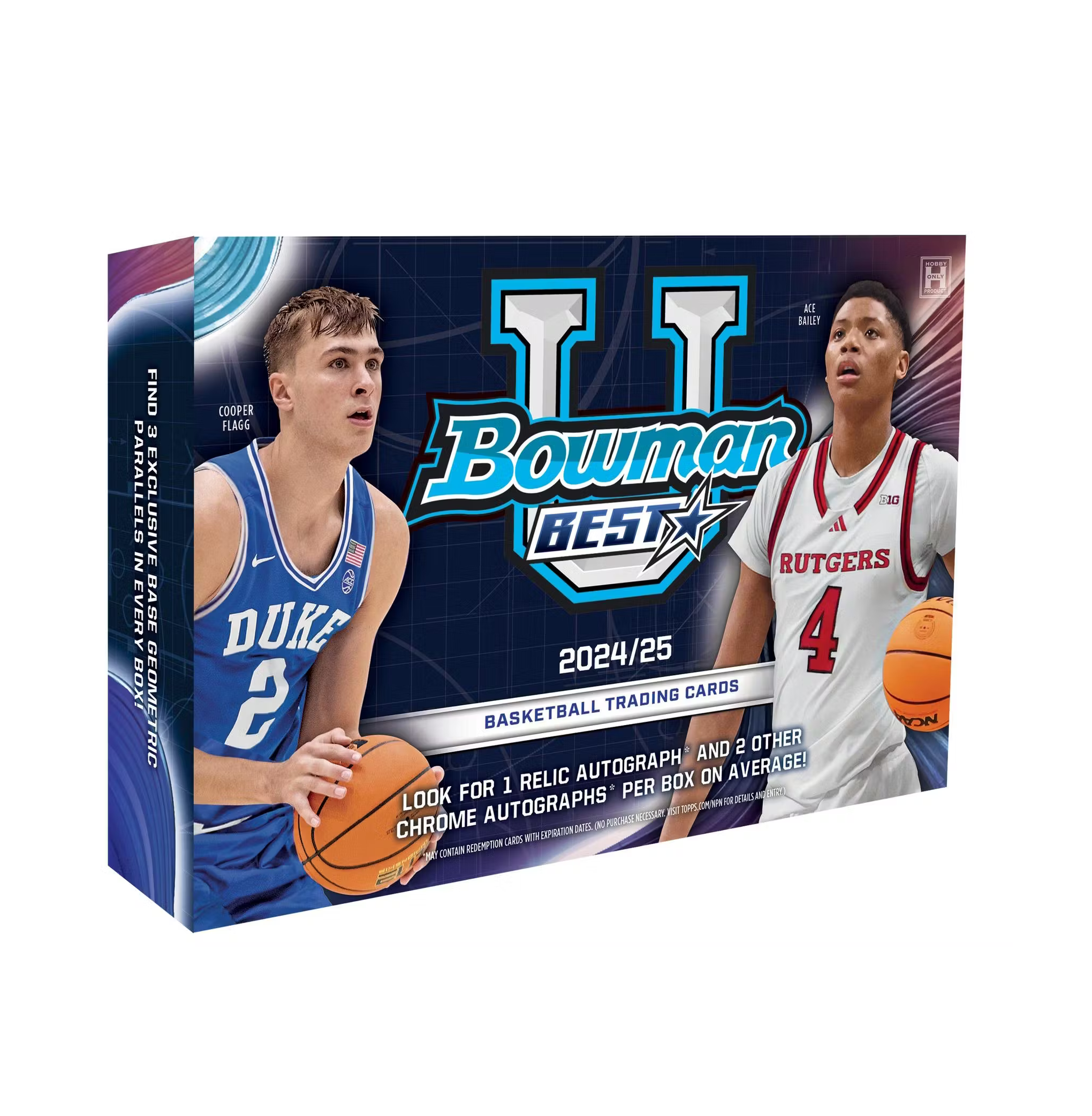 2024-25BowmanUniversityBestBasketballBreakerDelightBox1 2024-25 Bowman University Best Basketball Breaker Delight Box - Image 1
