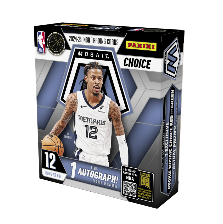 2024-25PaniniMosaicBasketballChoiceBox1 2024-25 Panini Mosaic Basketball Choice 20-Box Case - Image 1