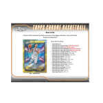 2024-25 Topps Chrome Basketball Mega 20-Box Case - Image 3