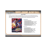 2024-25 Topps Chrome Basketball Hobby 12-Box Case - Image 6