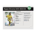 2024-25 Topps Chrome UEFA Club Competitions Soccer Breaker's Delight 6-Box Case - Image 8