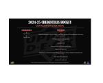 2024-25 Upper Deck Credentials Hockey Hobby 20-Box Case - Image 11