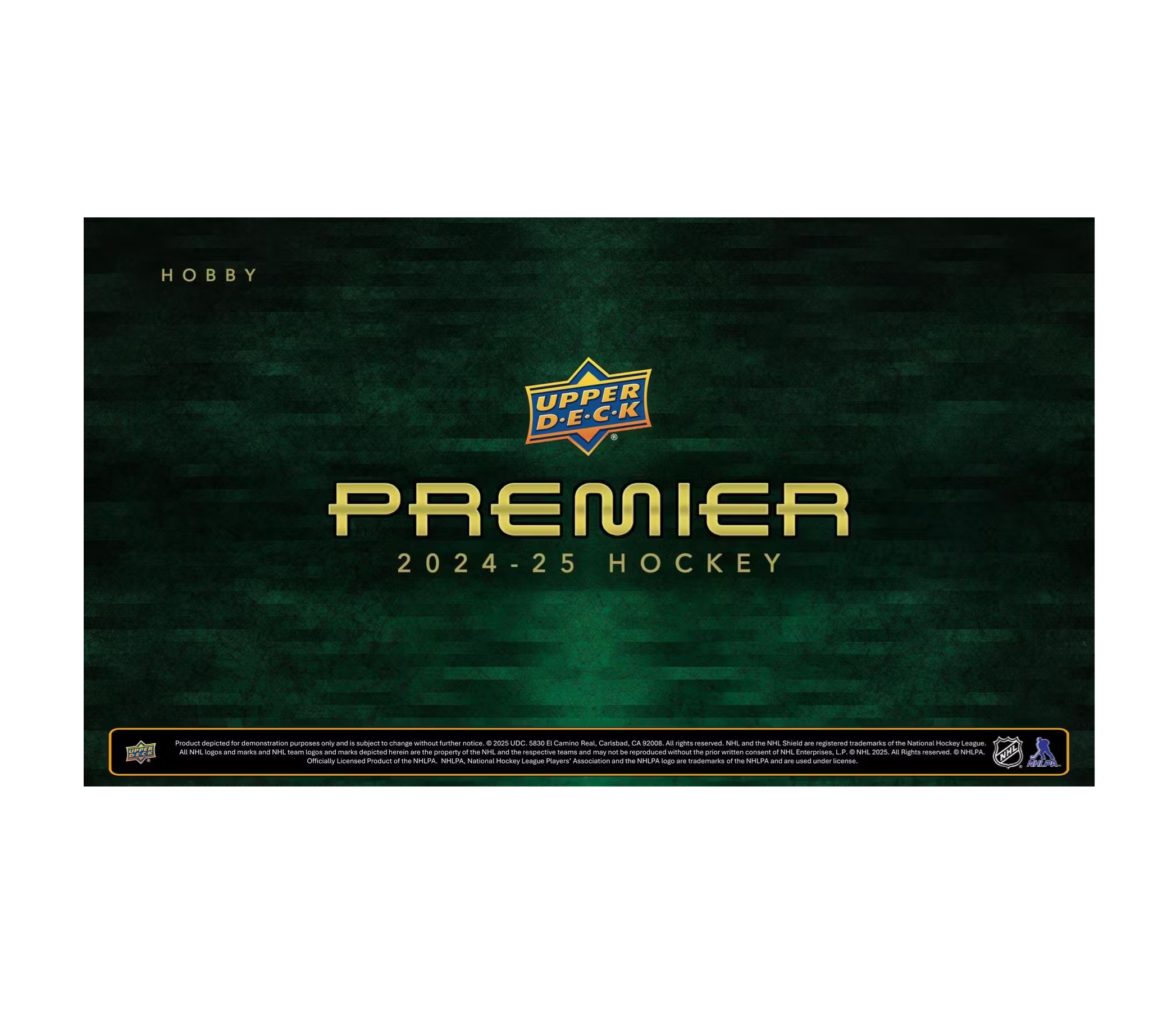 2024-25UpperDeckPremierHockeyHobby1 2024-25 Upper Deck Premier Hockey Hobby Box - Image 1