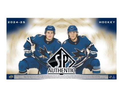 2024-25 Upper Deck SP Authentic Hockey Hobby 8-Box Case